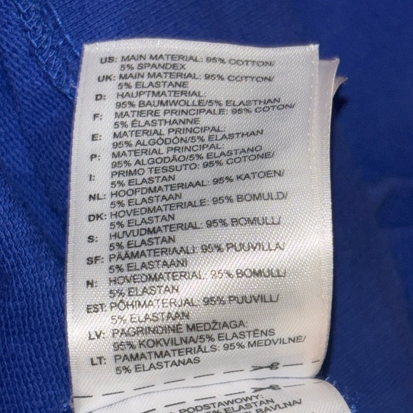 Authentic Adidas Royal Blue Crewneck - Picture 7 of 7